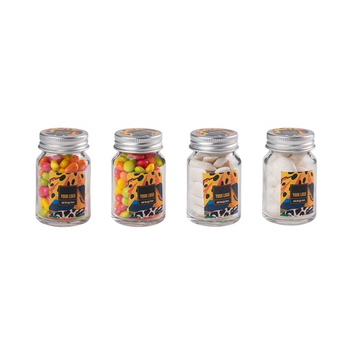 Jar of joy mini – Mint&More: miętowy – pakiet 100 szt.