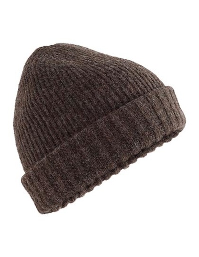 Czapka dzianinowa Stonefell CB389 - Dark Brown Marl