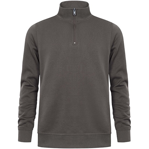 Bluza unisex z zamkiem E5052 - Charcoal (Solid)