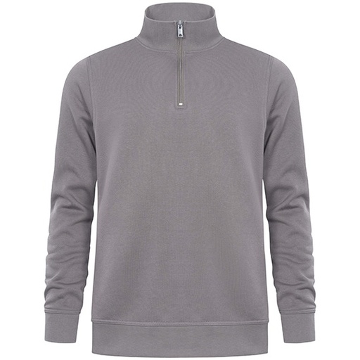 Bluza unisex z zamkiem E5052 - Steel Gray