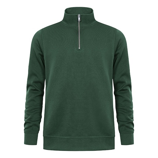 Bluza Unisex Molton z krotkim zamkiem E5052 - Forest