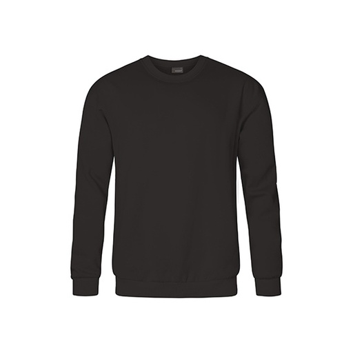 Bluza Klasyczna Bawełniana Molton E5099N - Charcoal (Solid)