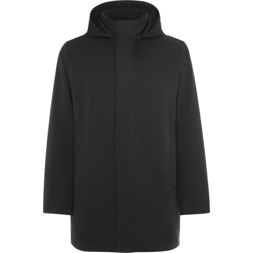 Pikowana Kurtka Parka 3/4 RY6704 - Black 02