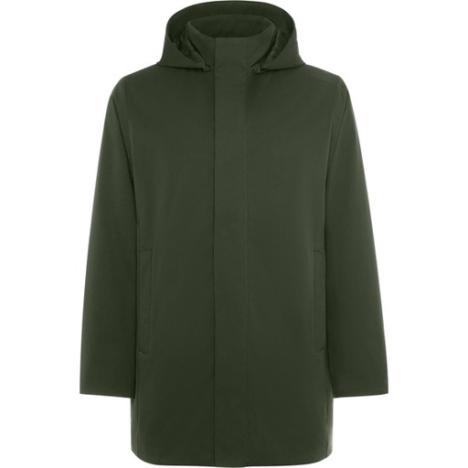 Pikowana Kurtka Parka 3/4 RY6704 - Green Smoke 380