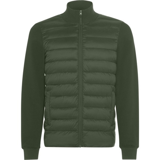 Kurtka Unisex Hybrydowa Pikowana Polarowa RY8420 - Green Smoke 380
