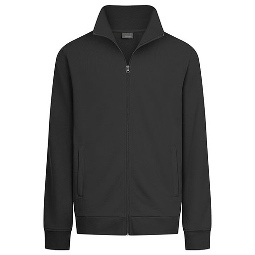 Męska bluza slim z kołnierzem E5290 - Black