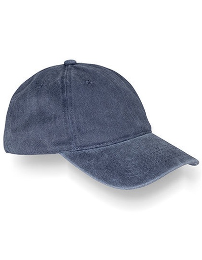 Czapka z daszkiem Niskoprofilowa Bawelniana Prana RH092 - Vintage Denim
