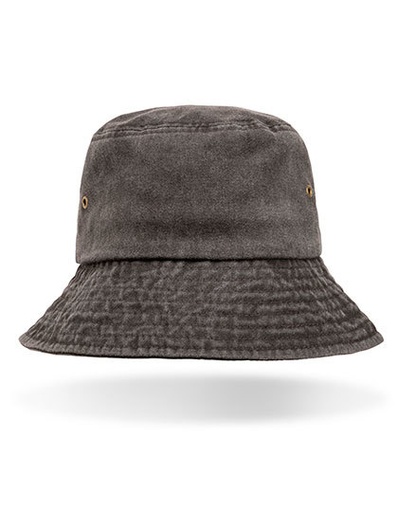 Kapelusz Bucket Bawełniany Vintage RH093 - Vintage Black