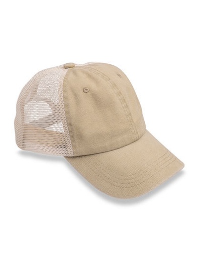 Czapka Trucker Bawełniana Vintage RH094 - Vintage Stone