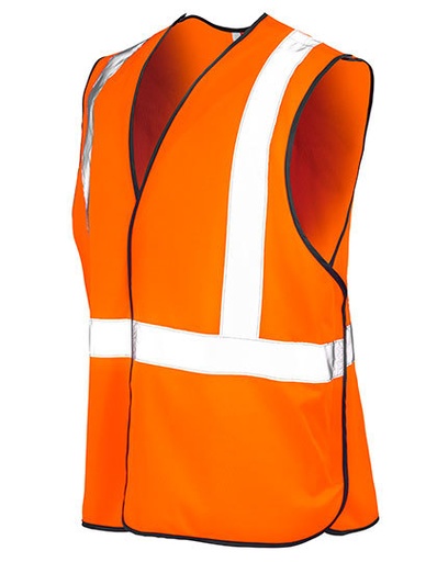 Kamizelka Ostrzegawcza Poliester z Recyklingu RT504 - Fluorescent Orange
