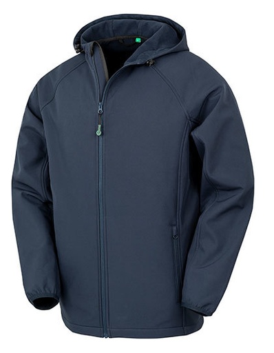 Meska 3-warstwowa kurtka softshell z kapturem RT911 - Navy