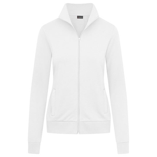 Damska bluza slim ze stójką E5295 - White