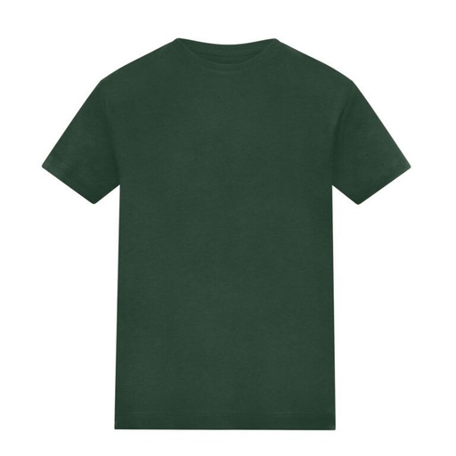 T-shirt Dziecięcy Klasyczny Bawełniany AWT002J - Bottle Green