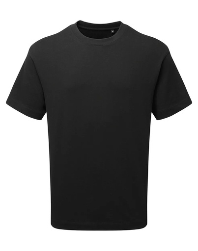 T-shirt Heavyweight Bawełna Organiczna 220 AM015 - Black