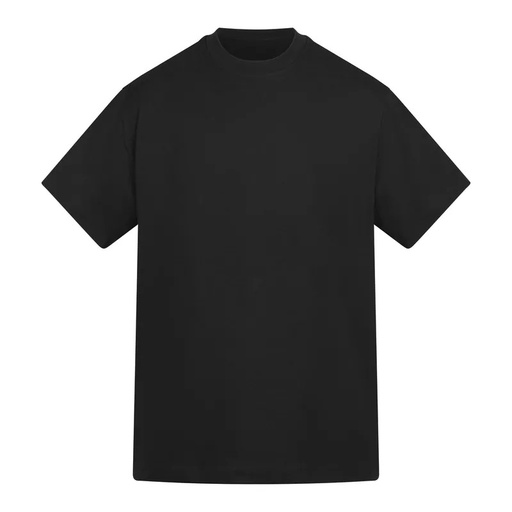 T-shirt Oversize Heavyweight Bawełna Organiczna 280 AM018 - Black