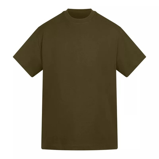 T-shirt Oversize Heavyweight Bawełna Organiczna 280 AM018 - Khaki