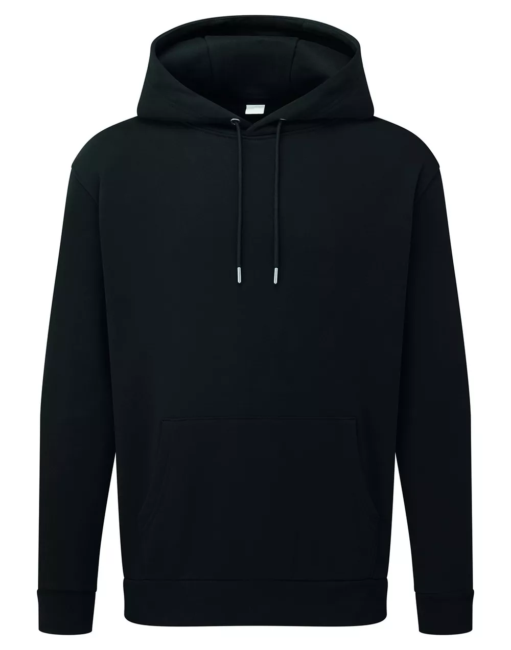 Bluza Oversize z Kapturem Organiczna AM101 - Black