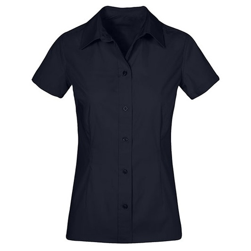 Koszula Damska Slim Popelina E6305 - Navy