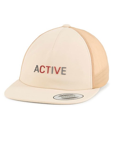 YP Classics Unstructured Mesh Active Cap - Beige / Caramel