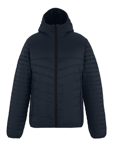 Kurtka Pikowana z Kapturem RG964 - Navy & Black