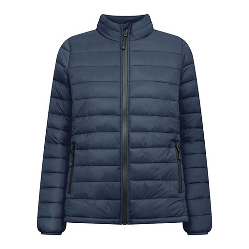 Damska kurtka ocieplana E7632 - French Navy
