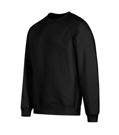 Bluza unisex MALFINI Vibe Crew M430 - czarny
