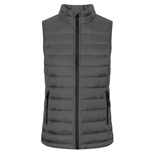 Damska kamizelka pikowana E7635 - Steel Gray