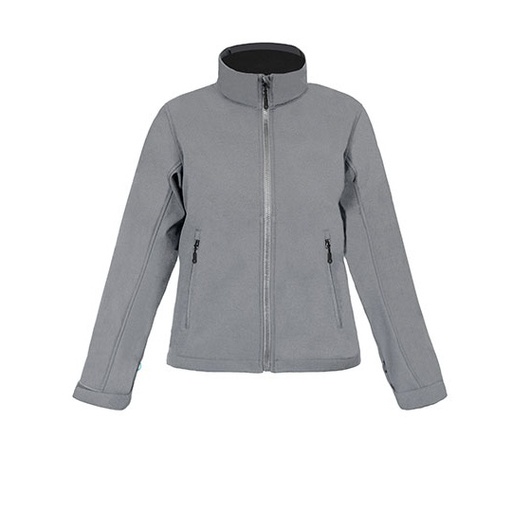 Kurtka Damska Slim Softshell Wodoszczelna E7821 - Steel Grey (Solid)