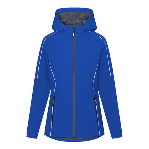Damska lekka kurtka softshell z kapturem E7835 - Royal