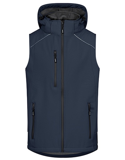 Męska kamizelka softshell E7840 - Navy