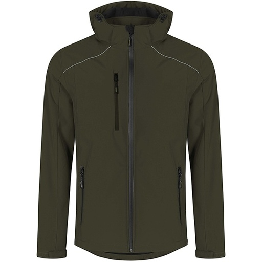 Kurtka Meska Softshell Wodoszczelna E7860 - Khaki