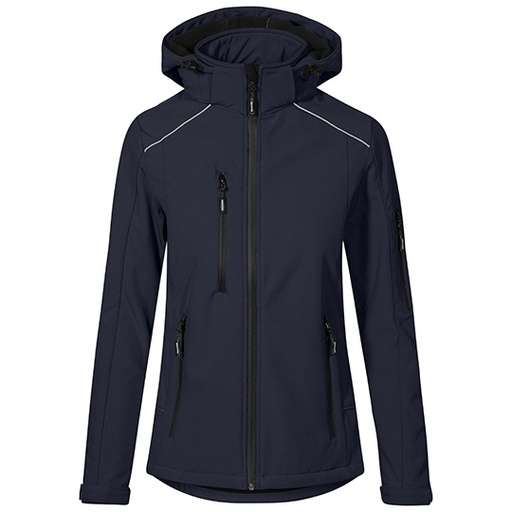 Damska kurtka softshell E7865 - Navy