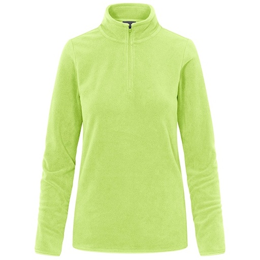 Damski Polar Ze Stojka Poliester Z Recyklingu Niemechacacy Sie E7925 - Lime Green
