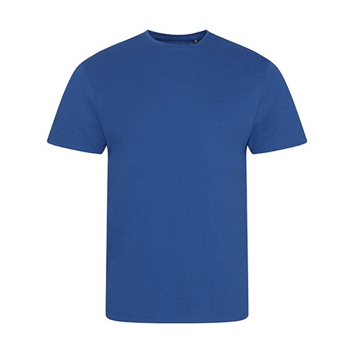 T-shirt Męski Slim Fit Bawełna Organiczna EA001 - Royal Blue