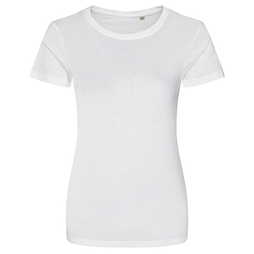 Koszulka Klasyczna Bawelna Organiczna EA001F - Arctic White