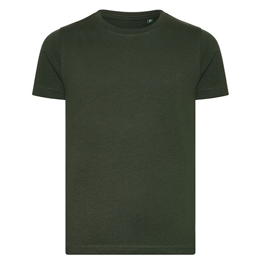 T-shirt Dziecięcy Klasyczny Bawełna Organiczna EA001K - Bottle Green