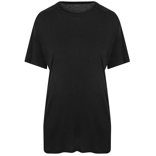 T-shirt Klasyczny LENZING ECOVERO Bawełna Organiczna EA002 - Jet Black
