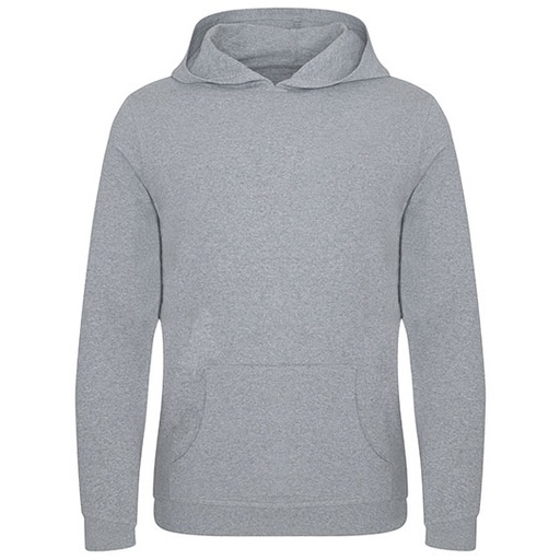 Bluza z Kapturem Slim Bawełna Poliester French Terry EA040 - Heather Grey