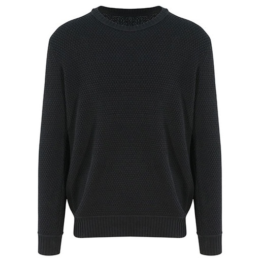 Sweter klasyczny EA062 - Black