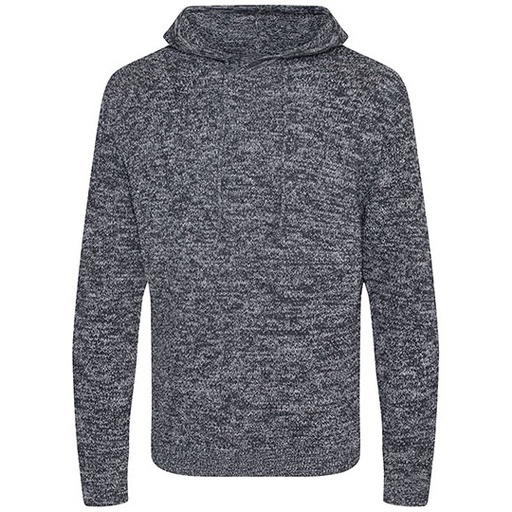 Bluza Klasyczna Dzianinowa z Recyklingu EA080 - Heather Grey & Charcoal