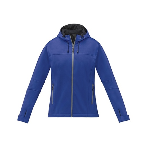 Damska kurtka softshell z przedłużonym tyłem EL38328 - Blue