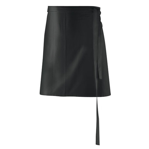 Fartuch Krotki Poliester Bawelna EX100 - Black