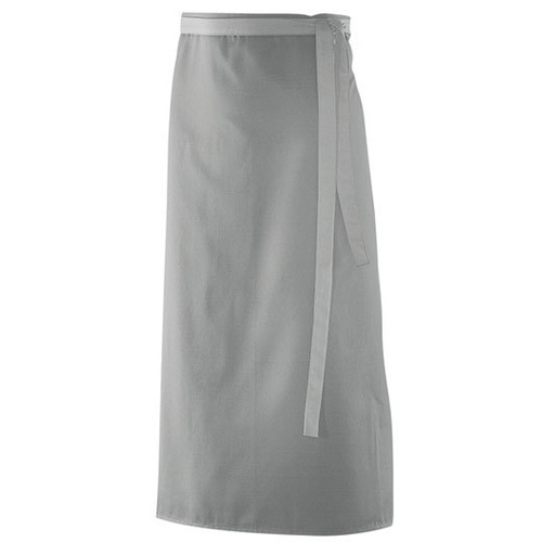 Fartuch Regulowany Poliester Bawelna EX101 - Silver Grey