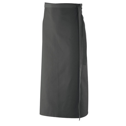 Fartuch z regulacja paskow poliester bawełna EX102 - Black