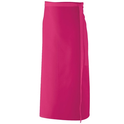 Fartuch z regulacja paskow poliester bawełna EX102 - Hot Pink