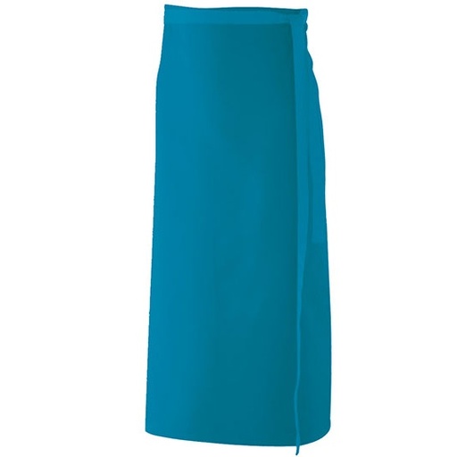 Fartuch z regulacja paskow poliester bawełna EX102 - Turquoise