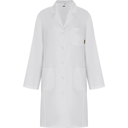 Fartuch laboratoryjny VACCINE WOMAN BA9093 - biały