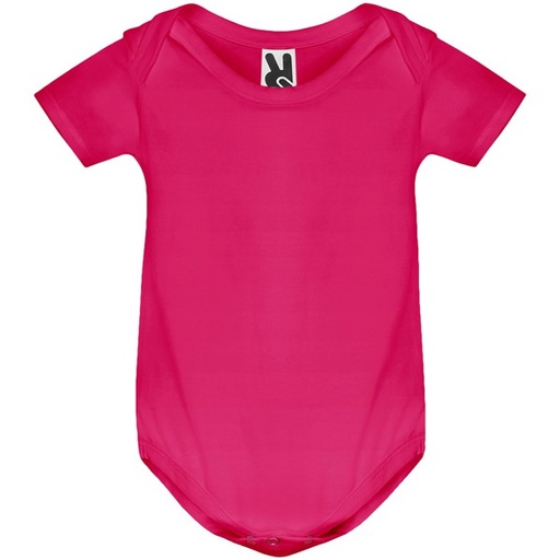 Body niemowlęce z krótkim rękawem HONEY BD7200 - kolor różowy