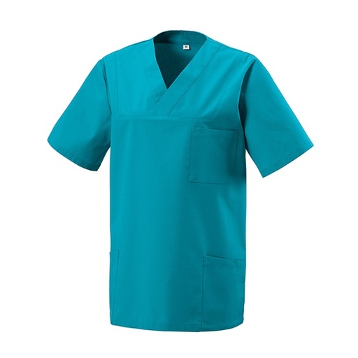 Tunika z dekoltem w szpic EX273 - Teal