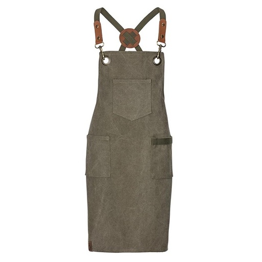 Fartuch Dzieciecy Canvas z Kieszeniami EX287 - Olive